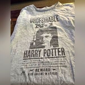 Gray Harry Potter Graphic T-Shirt